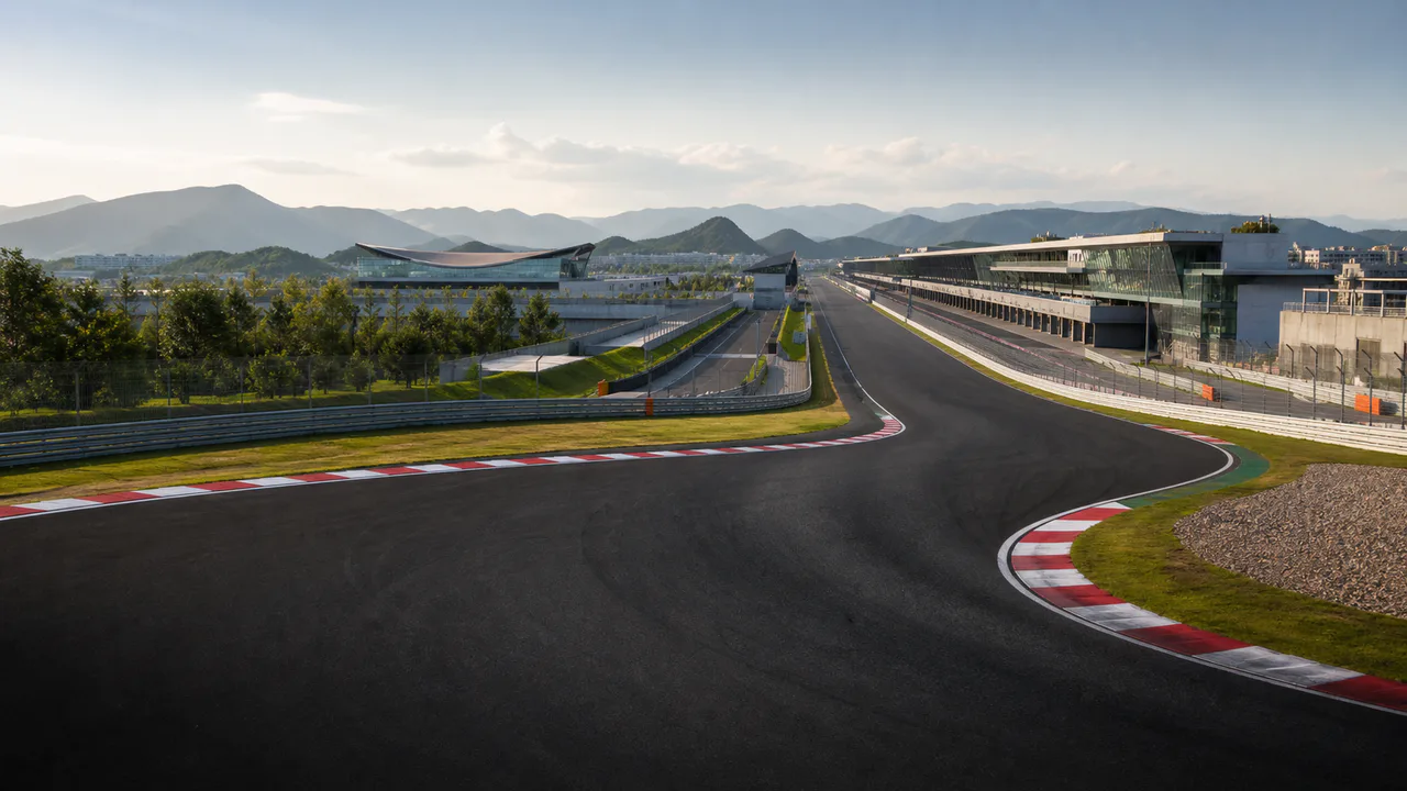 Chengdu Tianfu International Circuit course or event view