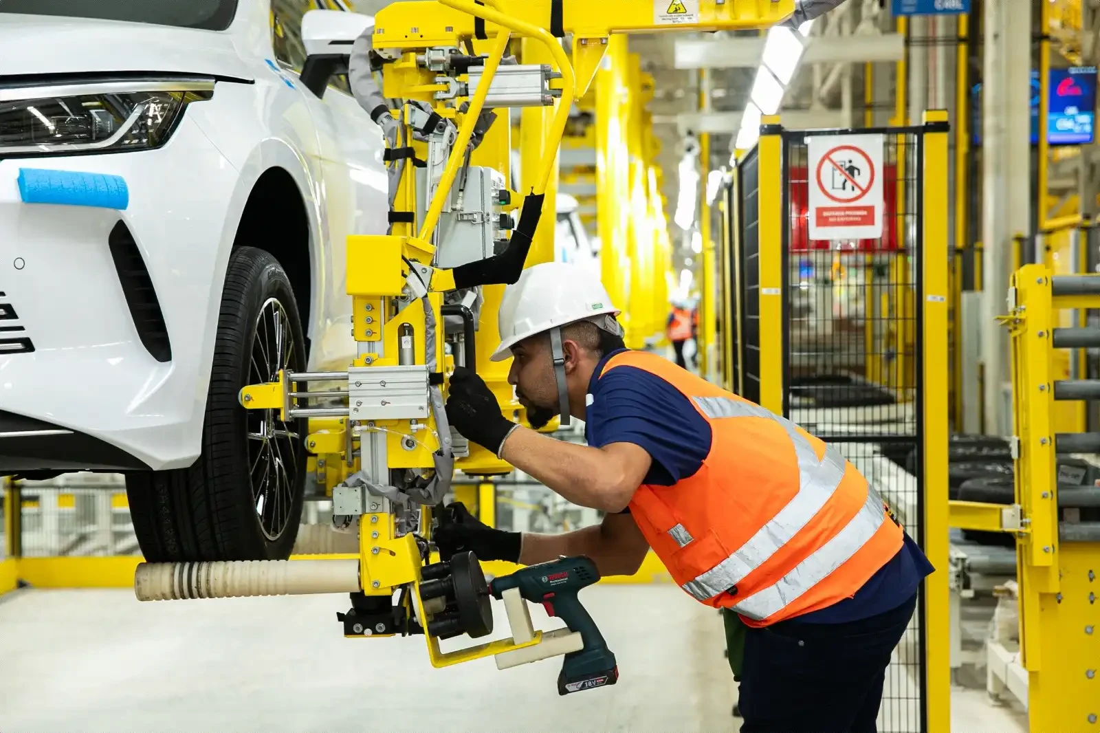Fábrica da BYD em Camaçari