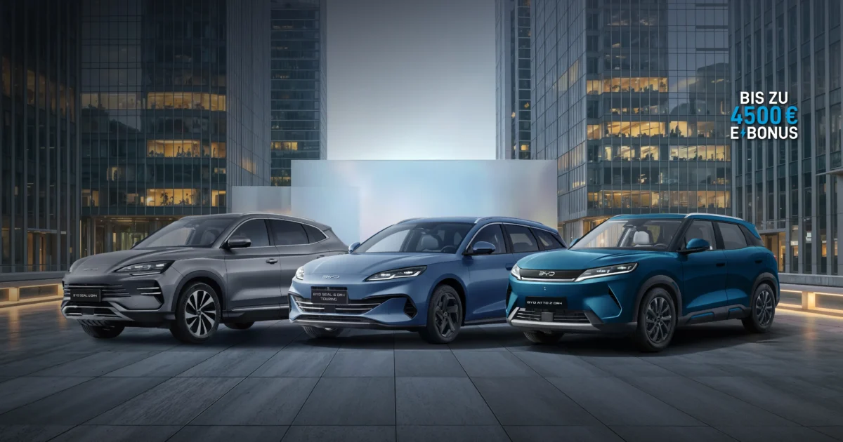 BYD in Deutschland 2026: Welche Modelle und Antriebe jetzt wirklich zählen