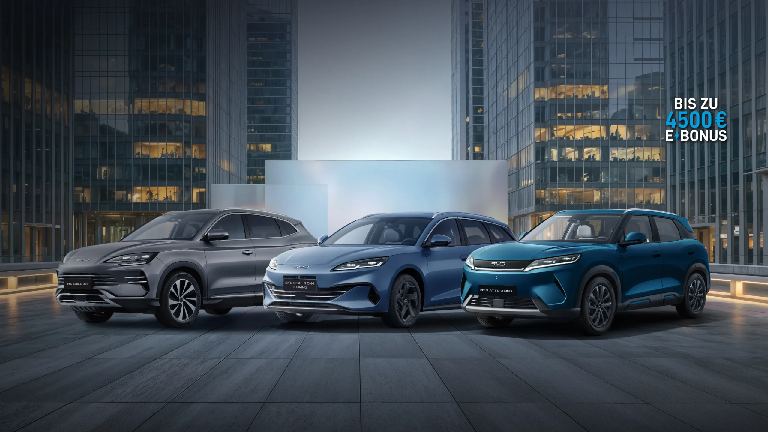 BYD Deutschland Modellpalette