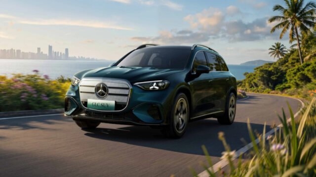 Mercedes Opens Electric GLC Pre-Sales in China at 349,000 Yuan with 700+ km Range