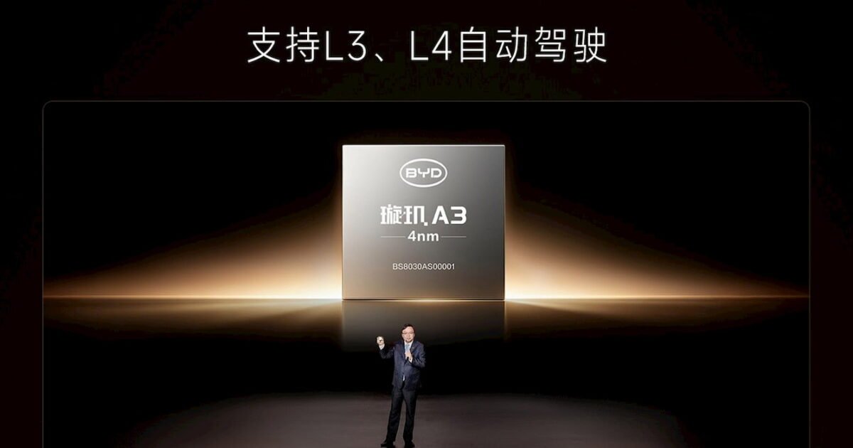 BYD Readies L3/L4 Self-Driving With 3.15M Cars, 200M km Daily Data