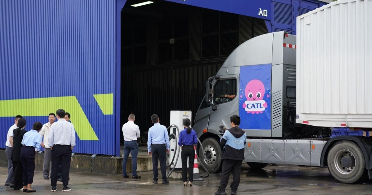 CATL and Octopus Energy Form 50-50 JV to Build Europe’s First Heavy-Truck Battery Swap Network