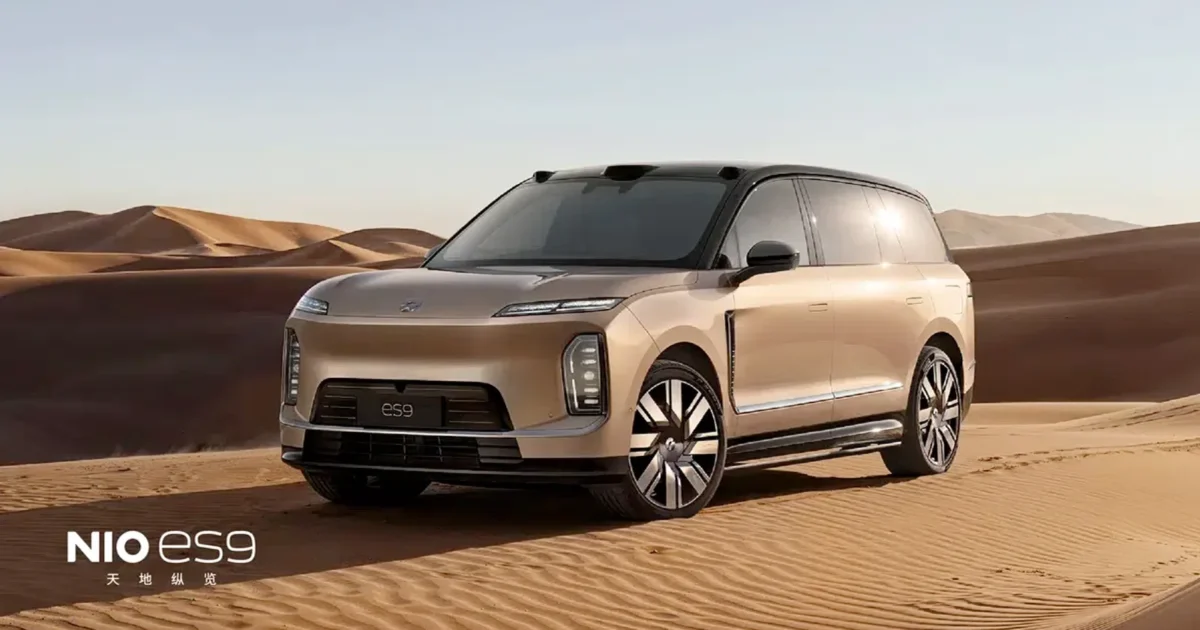 NIO ES9 Launches at About $73K: 900V Flagship SUV