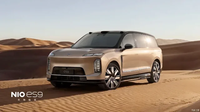 NIO ES9 Launches at About $73K: 900V Flagship SUV