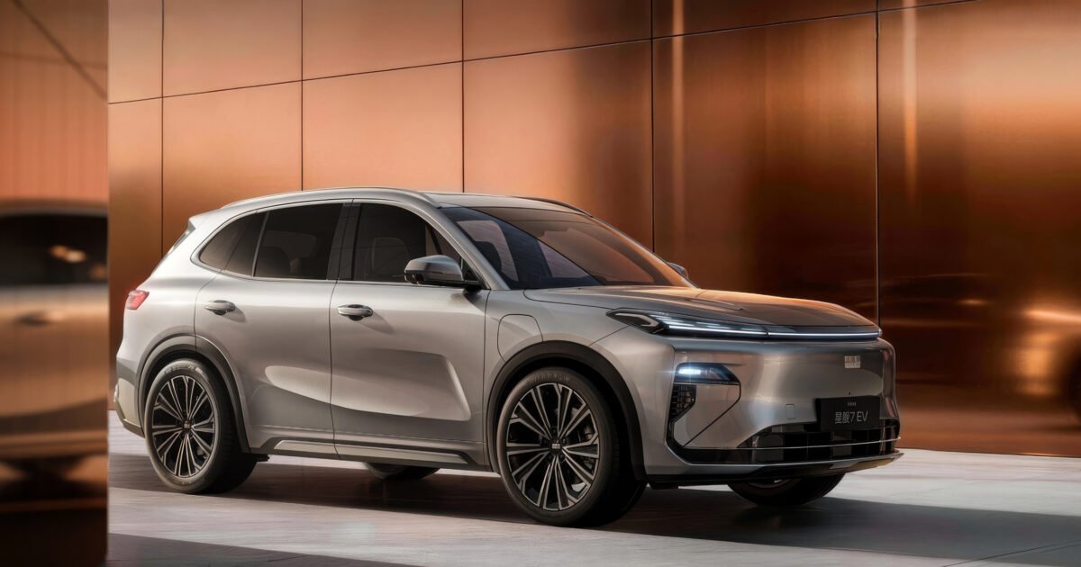 Geely Galaxy Starship 7 EV Launches at ¥99,800 With 605km Range and CTB Technology