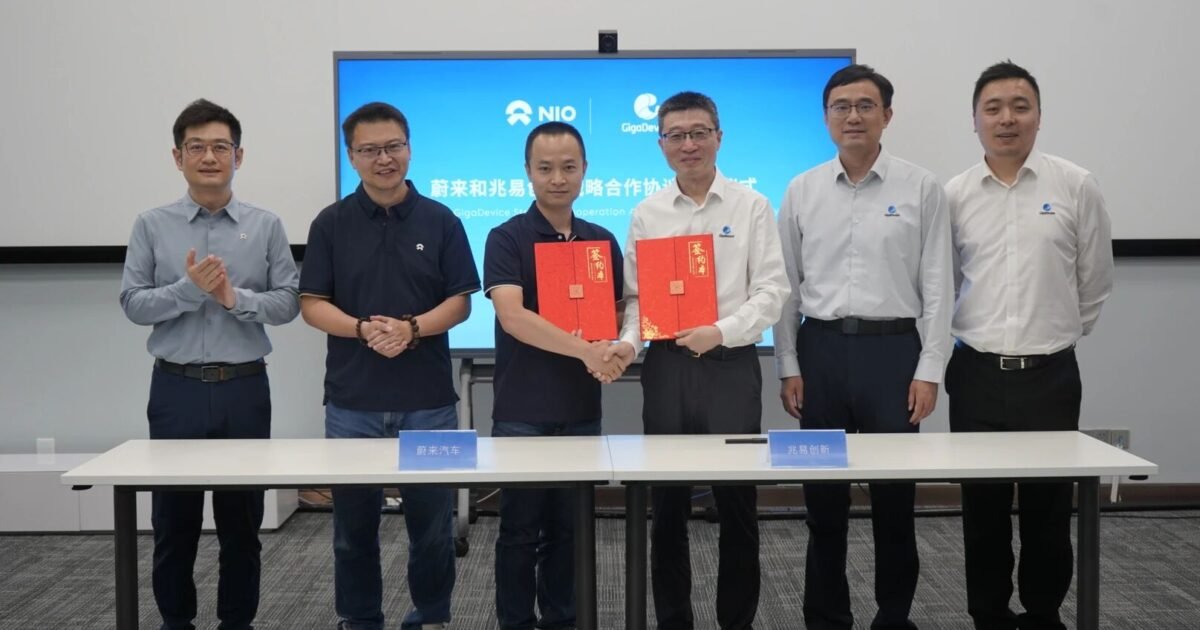 NIO Partners with GigaDevice to Co-Develop Automotive Chips