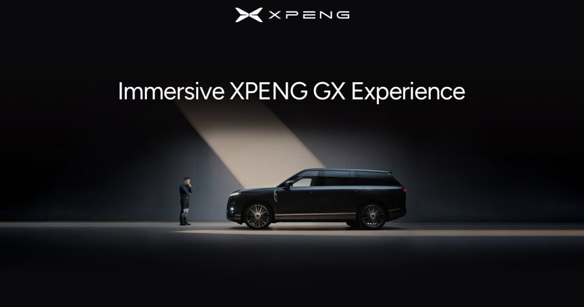 XPeng GX Flagship SUV Begins Mass Deliveries: 24,863 Orders in 12 Hours, 1,585 km EREV Range