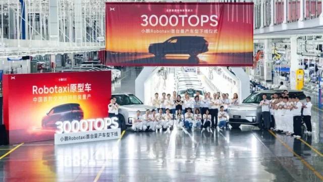 XPeng Robotaxi Factory Start Adds L4 Proof in China