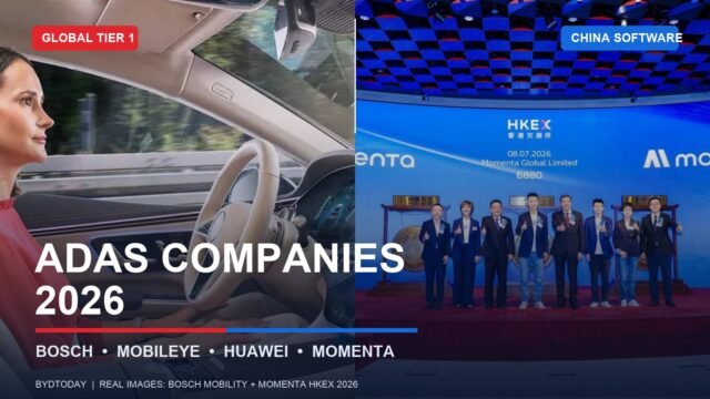 ADAS Suppliers 2026: Bosch, Mobileye, Huawei, Momenta and Chinese Rivals