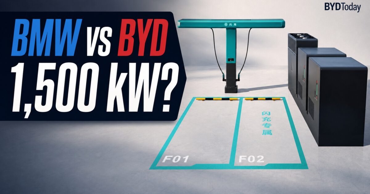 BMW vs BYD: Is 1,500 kW Flash Charging Worth the Trade-Off?