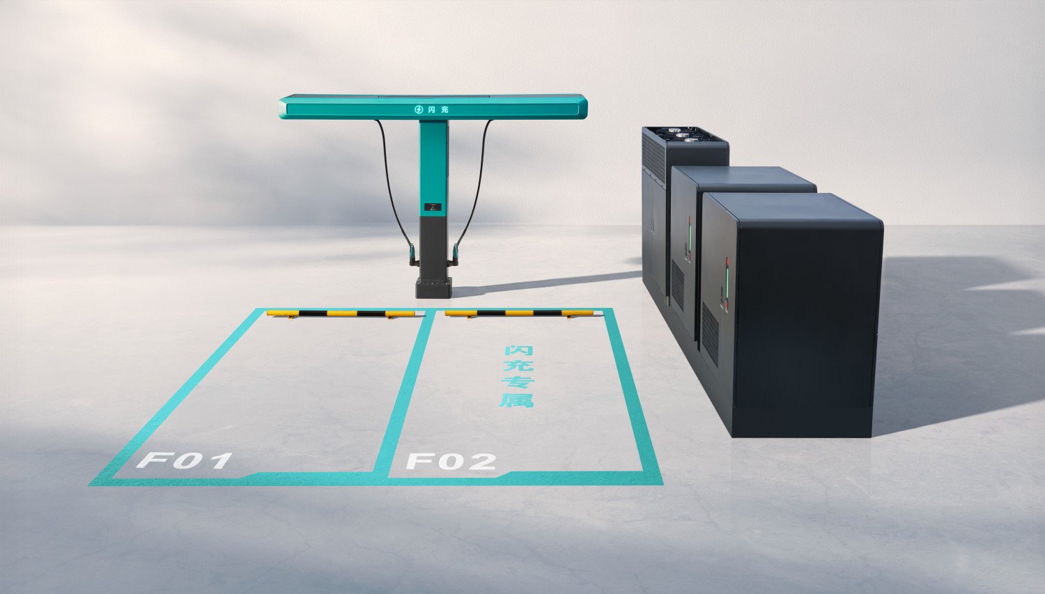 Official BYD Flash Charging station with on-site energy storage
