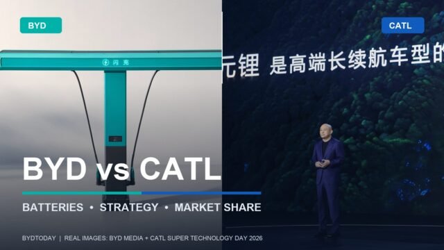 BYD vs CATL Batteries: Technology, Strategy and Market Share