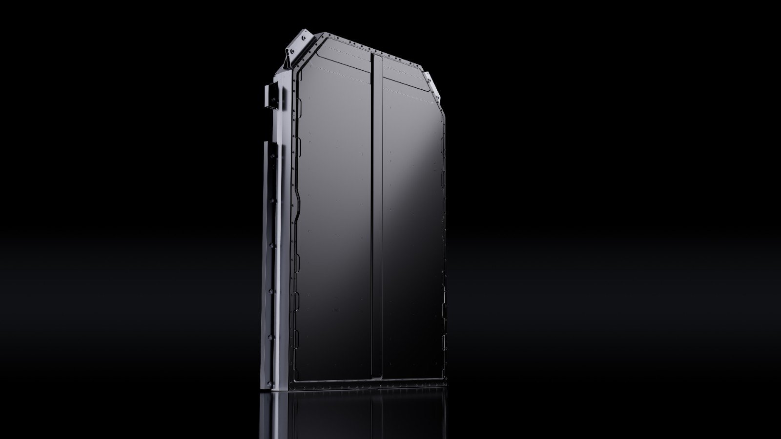 Third-generation CATL Qilin battery pack shown on a black background