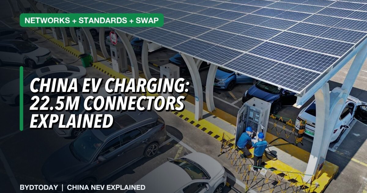 China EV Charging Infrastructure 2026: Networks, Standards and Battery Swap