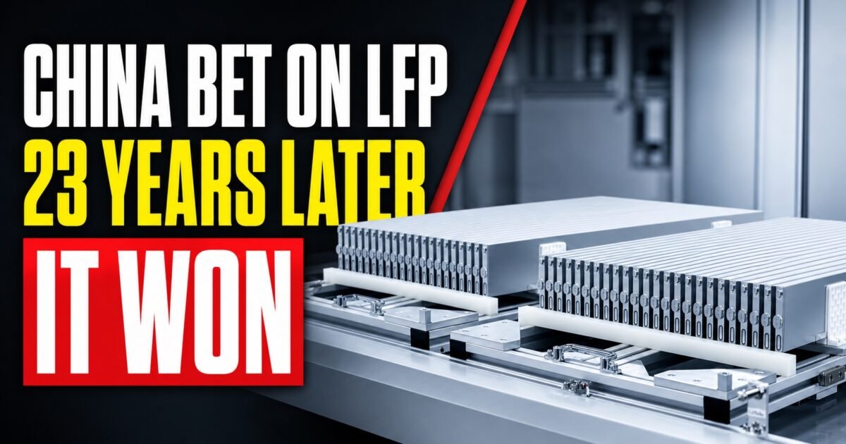 How China Built the LFP Battery Supply Chain in 23 Years