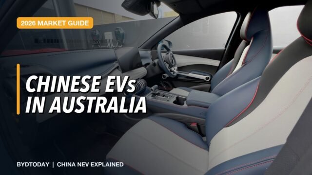 Chinese EVs in Australia: Brands, Sales, Policy and Charging