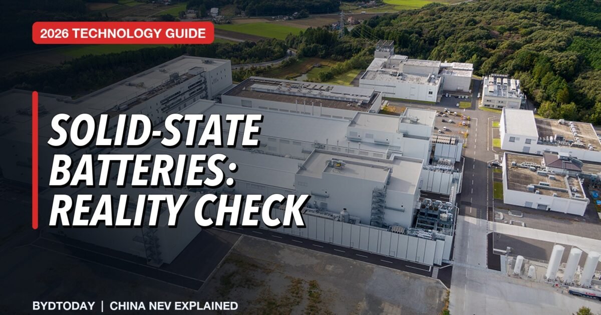 Solid-State Batteries 2026: Status, Timeline and Reality