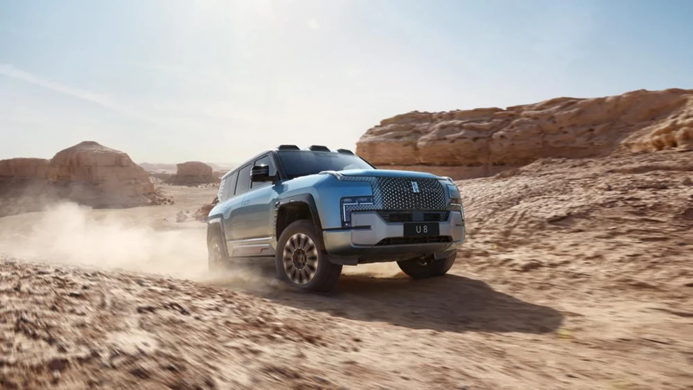 Official BYD image of the Yangwang U8 premium new-energy SUV