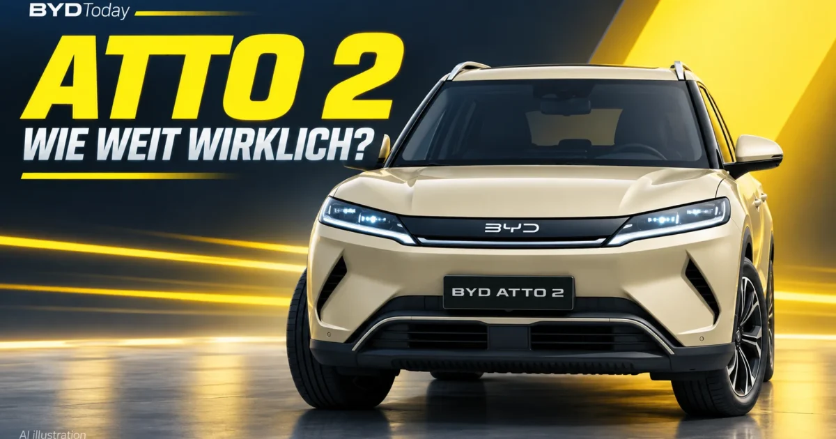 BYD ATTO 2 Reichweite: 312, 430 oder 250 km?