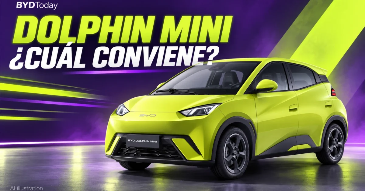 BYD Dolphin Mini México: precio, Plus y costo de carga