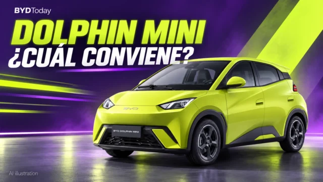 BYD Dolphin Mini México: precio, Plus y costo de carga