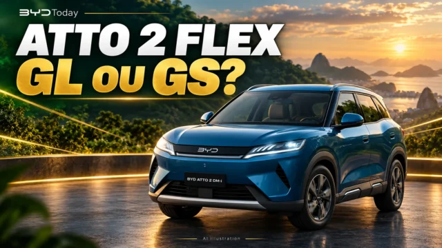 BYD Atto 2 DM-i Flex: preço, GL vs GS e autonomia