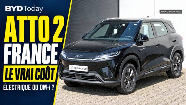 BYD ATTO 2 France : prix, autonomie et coût de la LLD